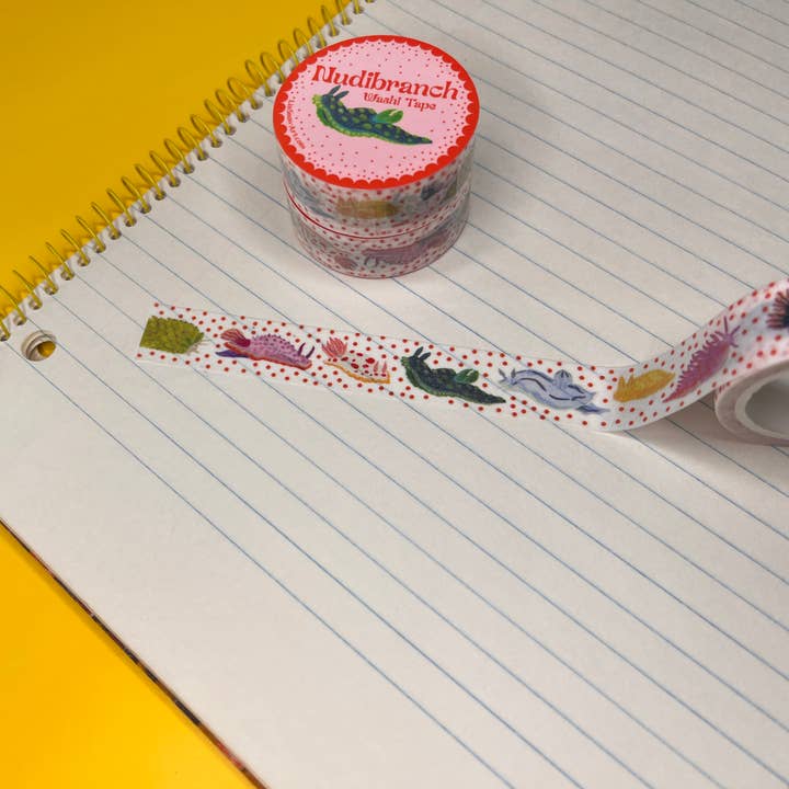 Lin Snow Art - Wholesale Washi Tape - Nudibranch Washi Tape1