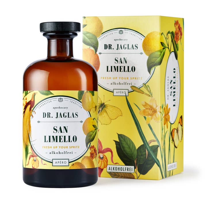 Dr. Jaglas – wholesale Alkoholfri aperitif – San Limello alkoholfri citronaperitif med förpackning0