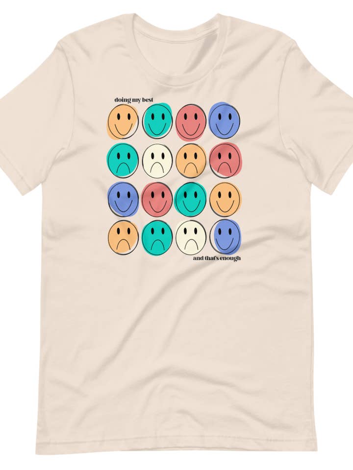 Doing My Best Smiley Tee for wholesale by SHOP GASCO