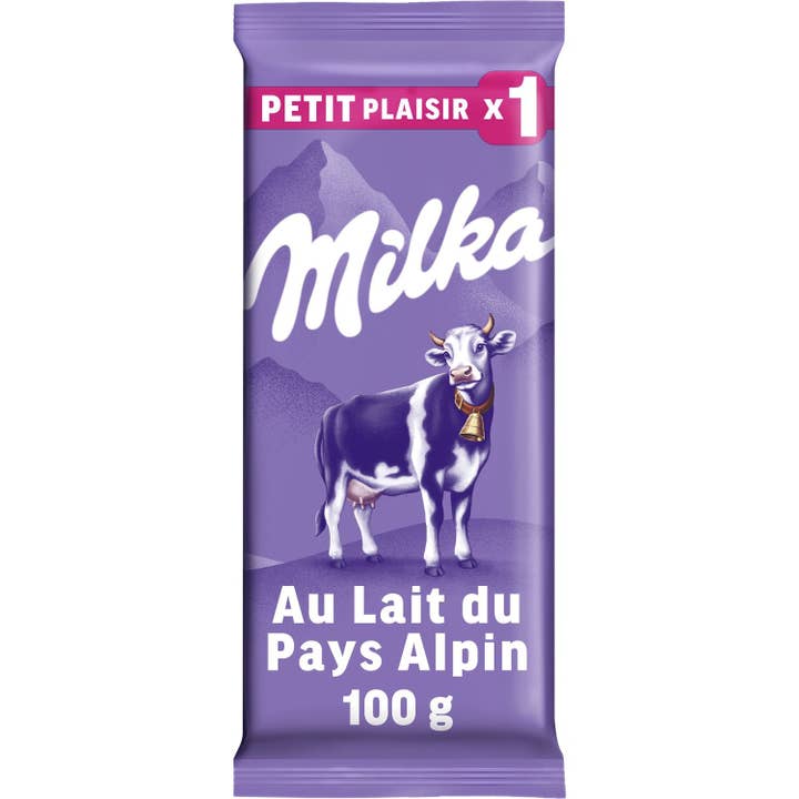 MILKA Alpenmilch Schokolade Tafel für den Großhandel von Amuse Bouche