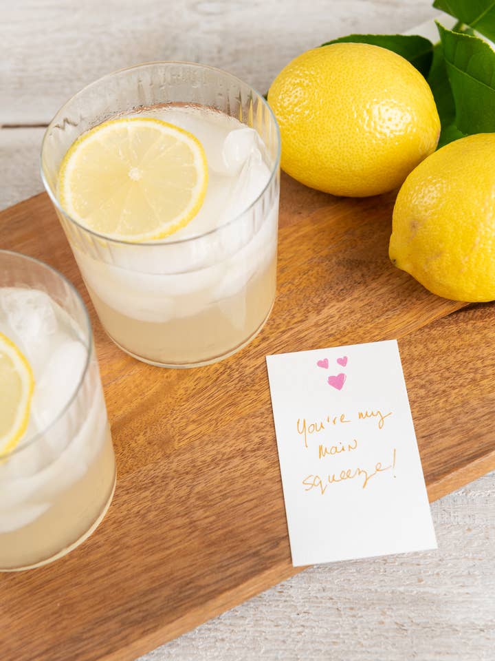 Tarjetas pequeñas de corazones para venta al por mayor de Darling Lemon