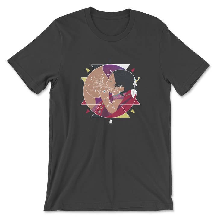 Nacktes Unisex-T-Shirt — kräftigendes Grafikdesign für den Großhandel von Red Rebel Armour