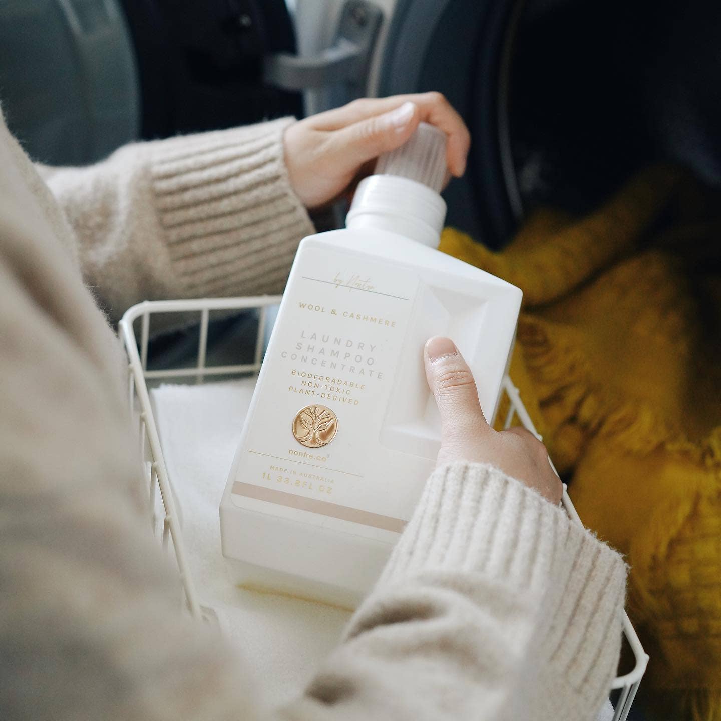 nontre.co - Wholesale Liquid Laundry Detergent - Wool & Cashmere Laundry Shampoo Concentrate 1L2