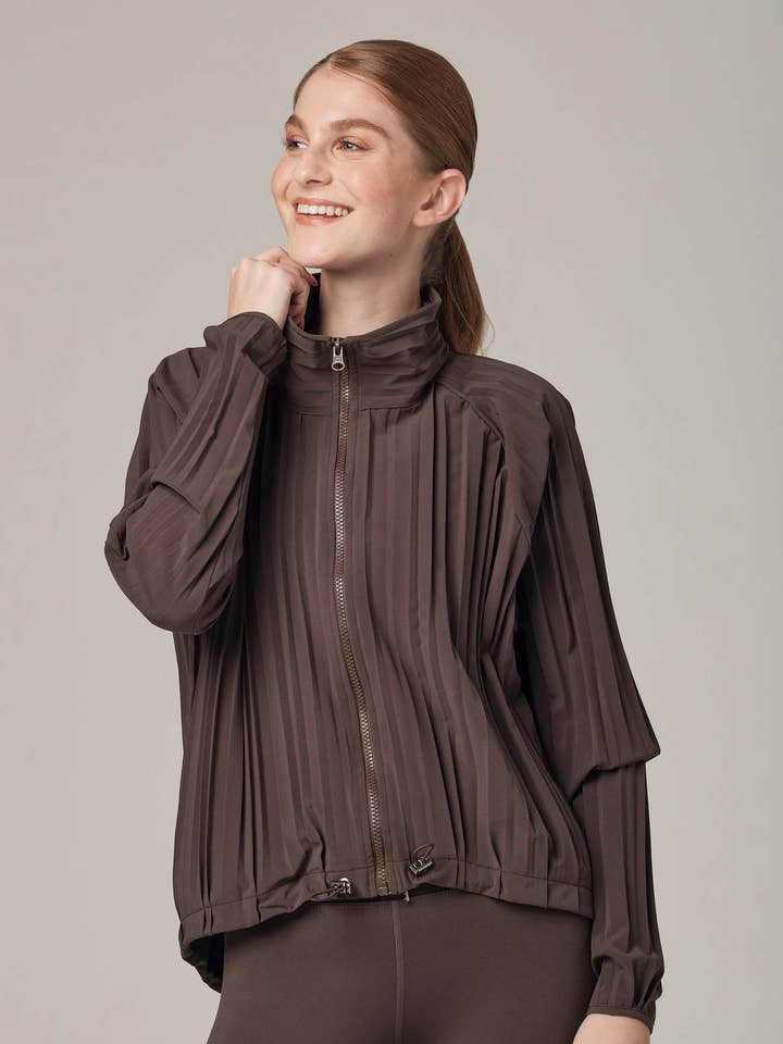 Please koffiejack met plooien voor wholesale door 925fit