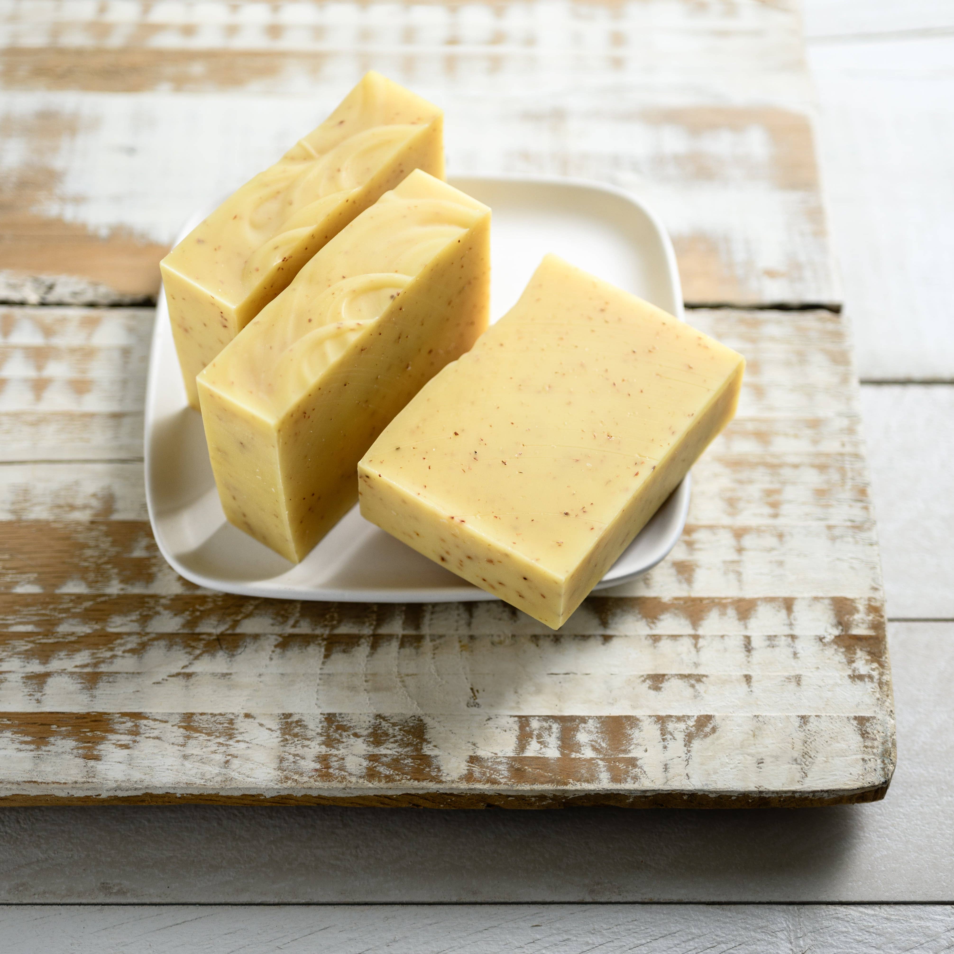 Treefort Naturals Soap Company – Engroshandel Sæbestykke – Orange Humle Sæbe1