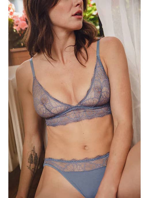 OLLY LINGERIE - Wholesale Underwear - Women's - Liao myosotis romantic panties in organic cotton2