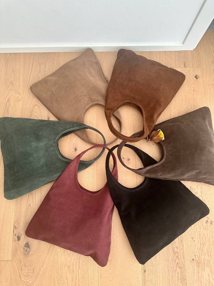 MIREA - suede hobo bag for wholesale by Zhade