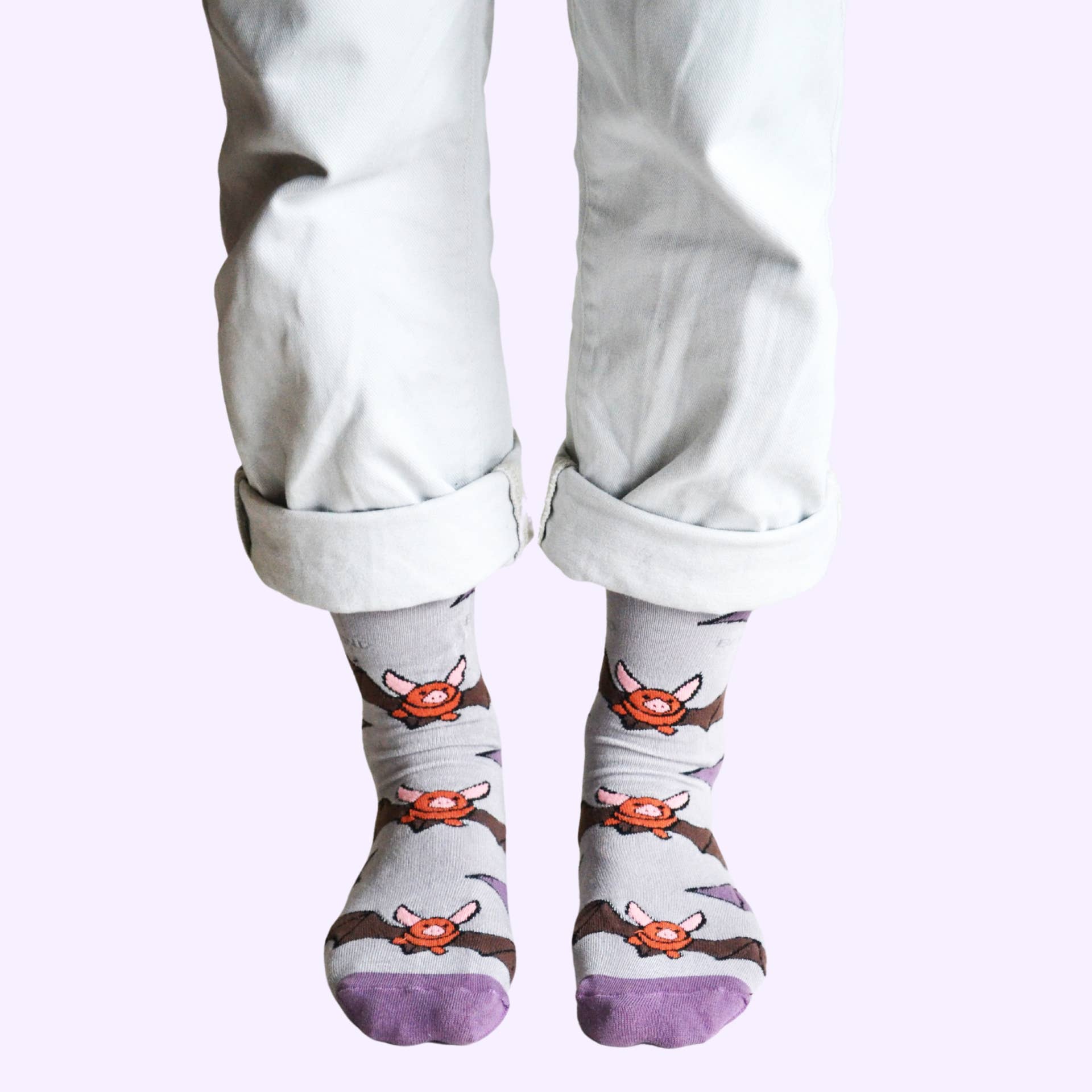 Bare Kind Socks - Wholesale Socks - Unisex - Bat Socks | Bamboo Socks | Halloween Socks | Forest Socks4