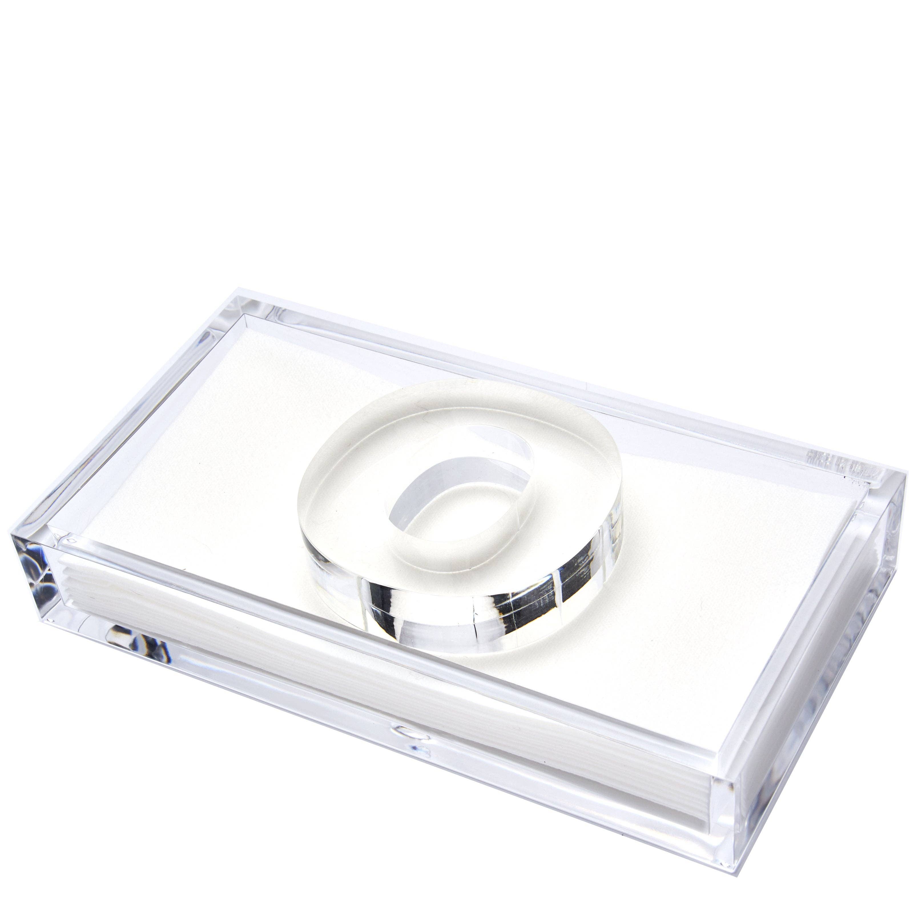 Tara Wilson Designs - Wholesale Napkin Holder - INITIAL GUEST TOWEL HOLDER14