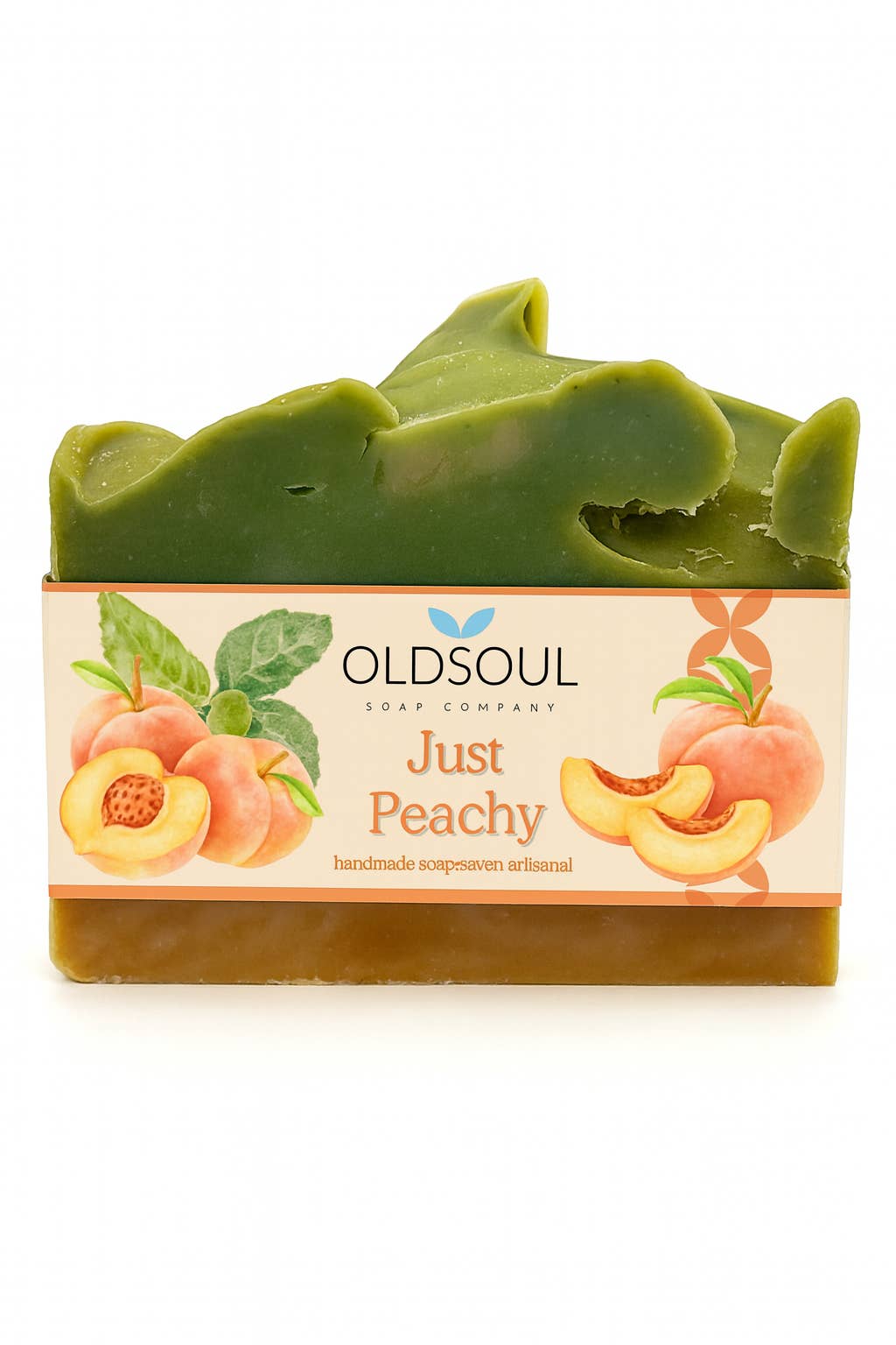 Old Soul Soap Company Inc. - Vente Pains de savon - Savon Parfumé "Just Peachy"