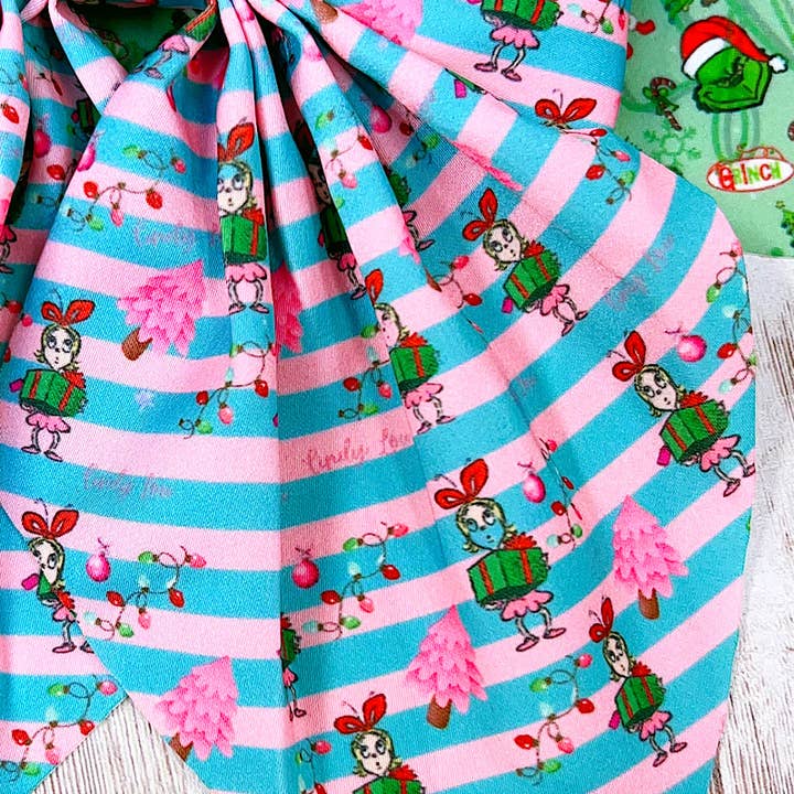 Kids Charm Online - Wholesale Hair Bow - Kids - 5"X 6" Cindy Lo* printed coquette bow. BW-DSG-10H1