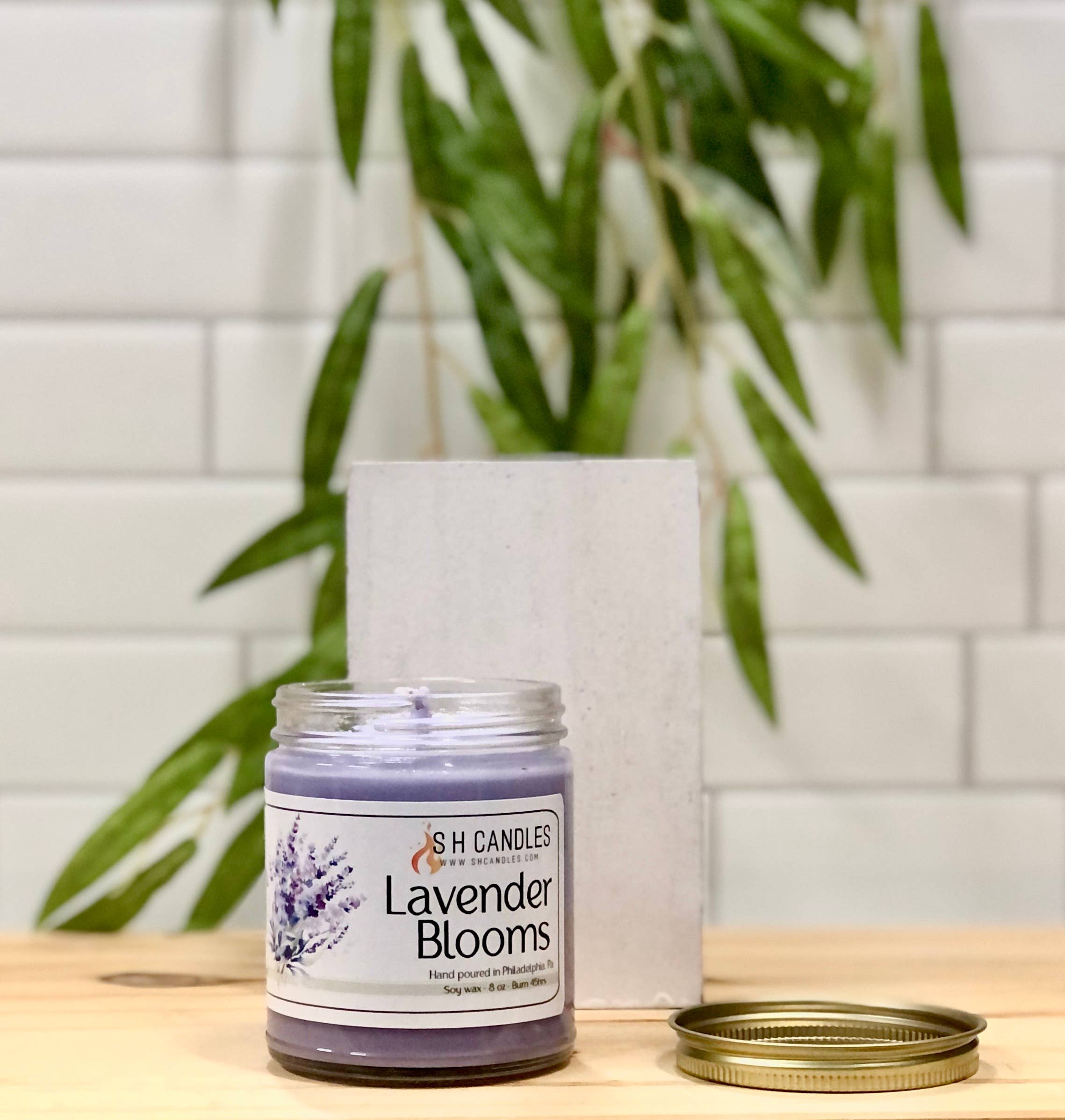 S H Candles - Wholesale Jar/Filled Candle - Lavender Scented Soy Candle Collection3