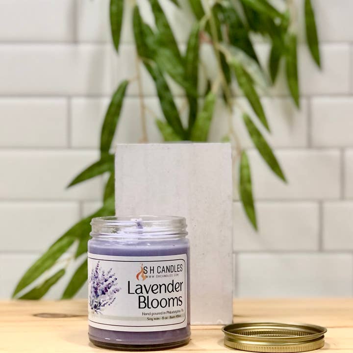 S H Candles - Wholesale Jar/Filled Candle - Lavender Scented Soy Candle Collection3