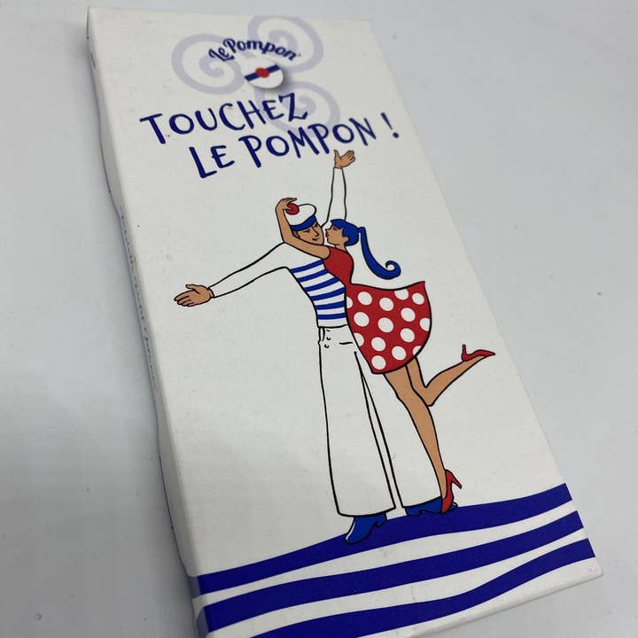 “Touch the Pompon!” tablet (White) for wholesale by Le Pompon