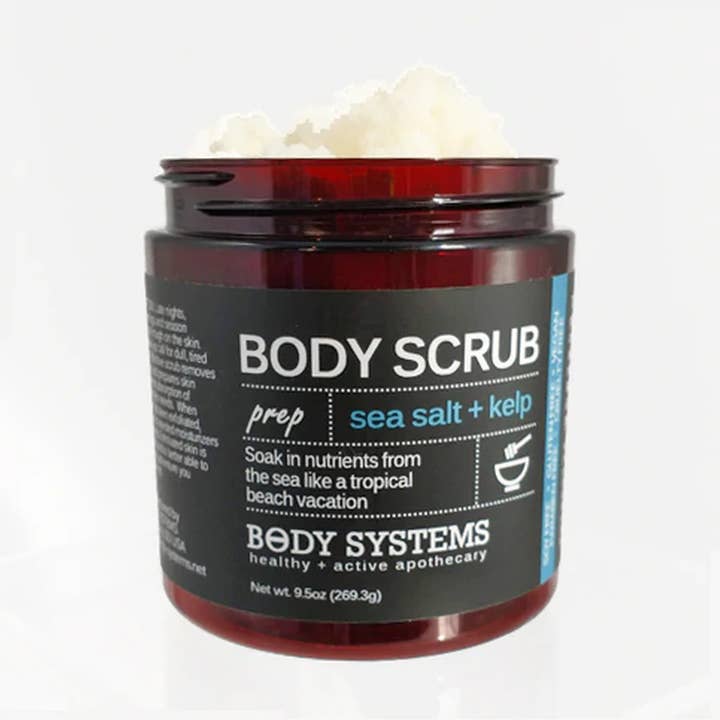 Meersalz+Seetang-Körperpeeling für den Großhandel von Body systems