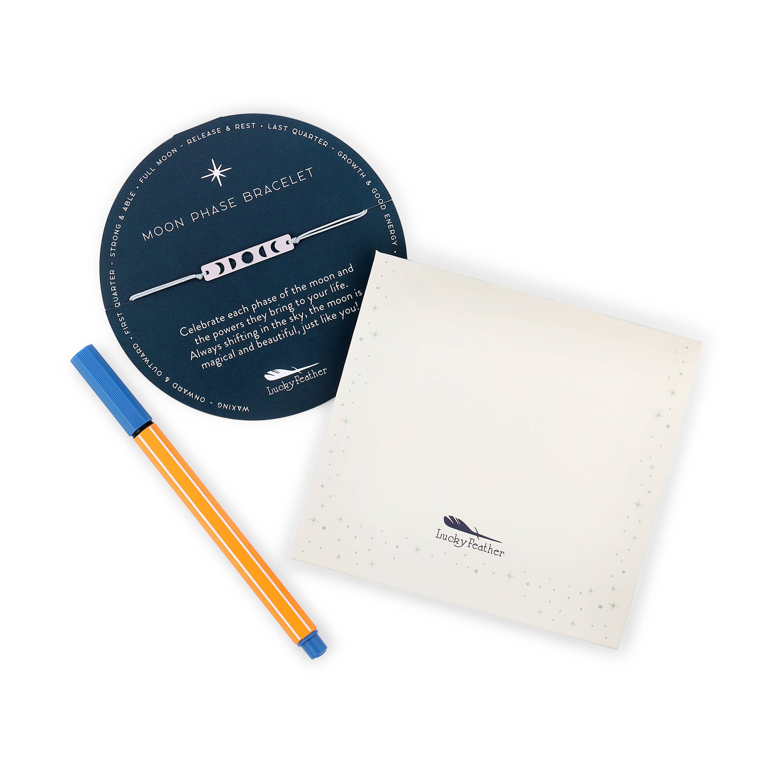 Lucky Feather - Wholesale Jewelry Set - Moon Phase BUNDLE (4 qty 4pks/16 pc) + Display3