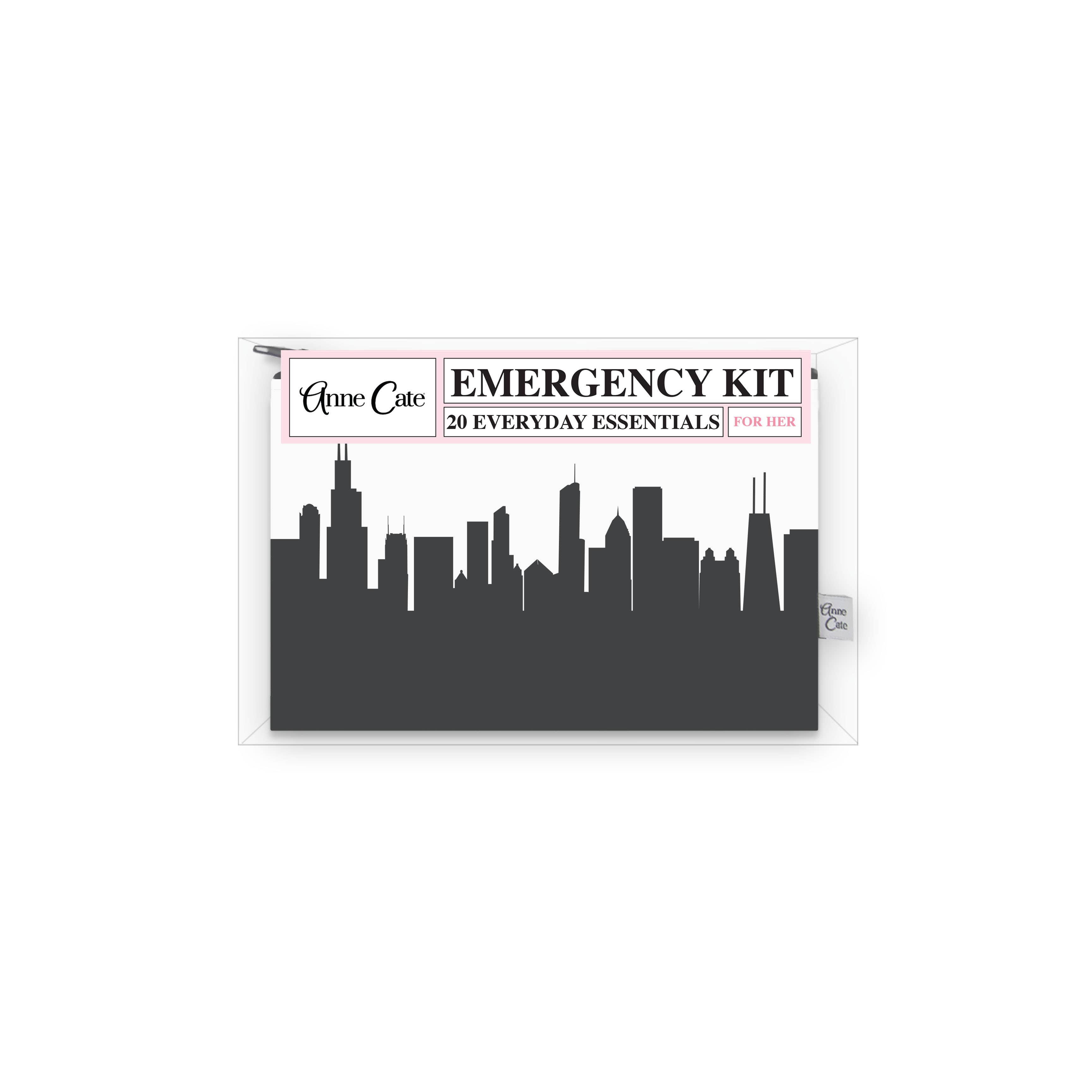 Anne Cate – wholesale Travel set – Skyline Mini Wallet Emergency Kit - For Her15