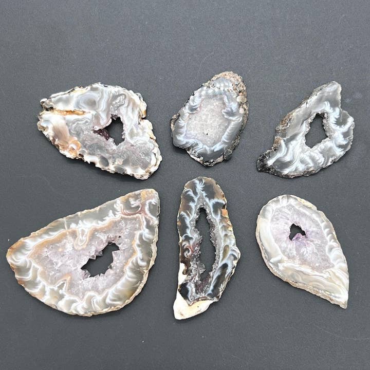 Crystal River Gems LLC - Wholesale Spiritual Stone/Crystal - Oco Geode Flat Polished Slice