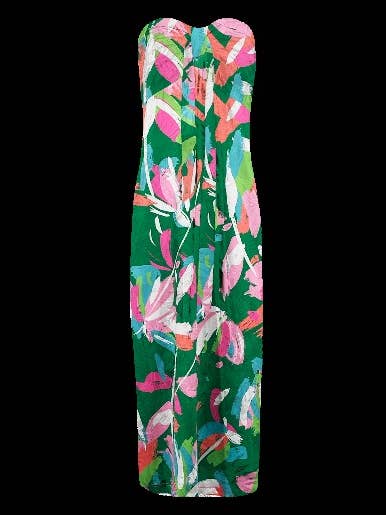 Robe longue sans manches à fleurs pour femme Banana Boat pour la vente par Basix of America