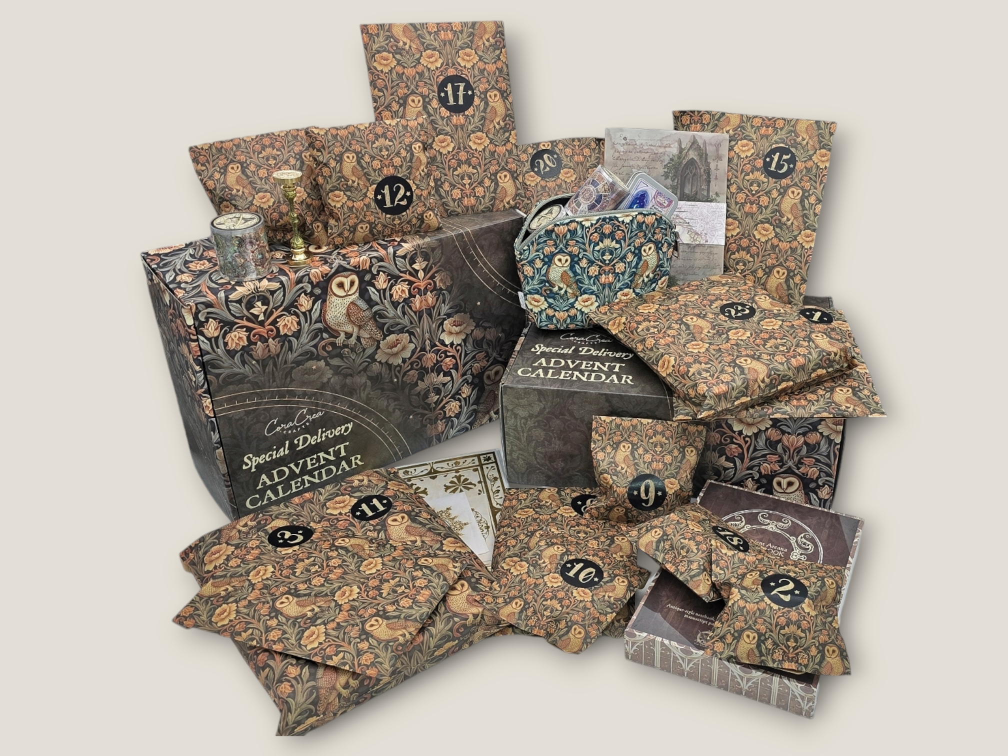 CoraCreaCrafts - Wholesale Advent Calendar - Vintage Craft Advent Calendars8