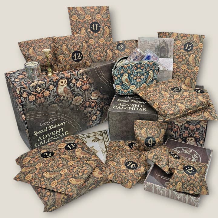 CoraCreaCrafts - Wholesale Advent Calendar - Vintage Craft Advent Calendars (PRE-ORDERS)1