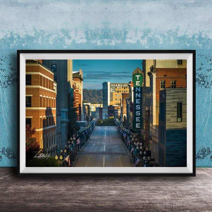 Gay Street Theater Print | Historic Neon | Paper for wholesale by Clifton Haley Photography