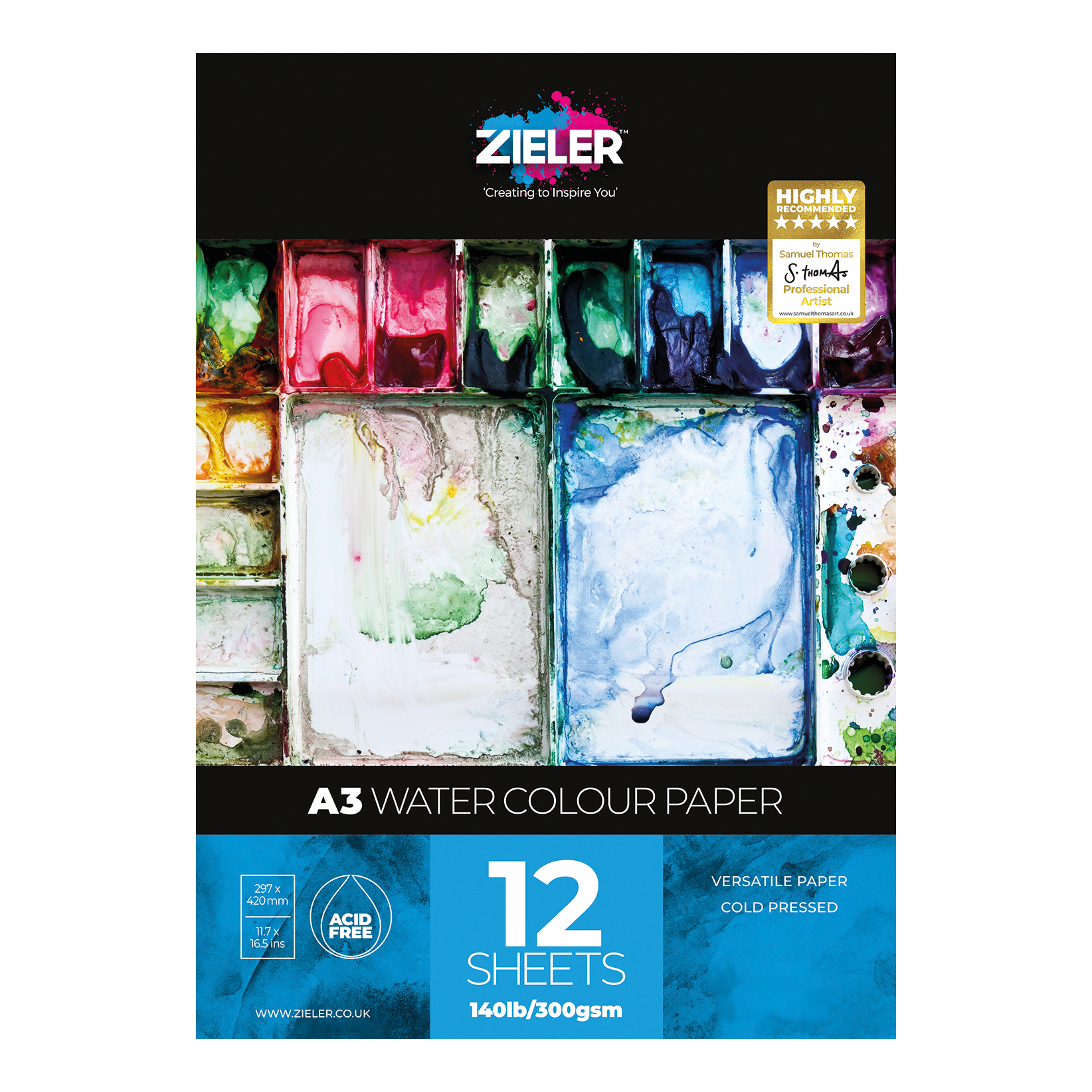 Zieler - Vente Chevalets - Coffret cadeau d'aquarelle et chevalet A3 — par Zieler3