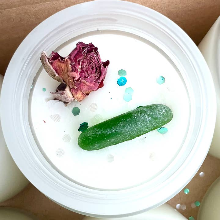 Fairyland Glade - Wholesale Body Scrub/Exfoliant - Sea Spray & Beach Rose Sea Glass Topped Sugar Scrub3