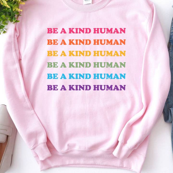 The Funnel Cake Tree - Vendita all'ingrosso Felpa stampata - Donna - Felpa girocollo Your Rainbow Your Way personalizzata6