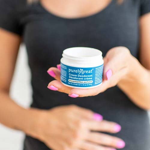 Purelygreat - Wholesale Deodorant - Unisex - Purelygreat Cream Deodorant Unscented