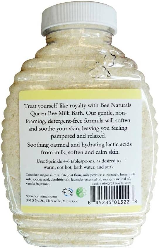 Bee Naturals - Wholesale Bath Soak/Milk - Queen Bee Milk Bath3