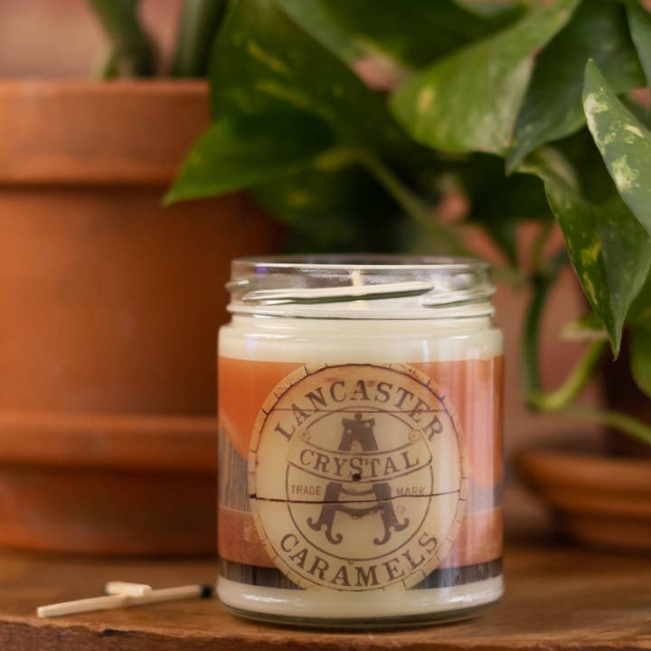 Lucky Mfg. Co. - Wholesale Jar/Filled Candle - Lancaster Caramel Candle