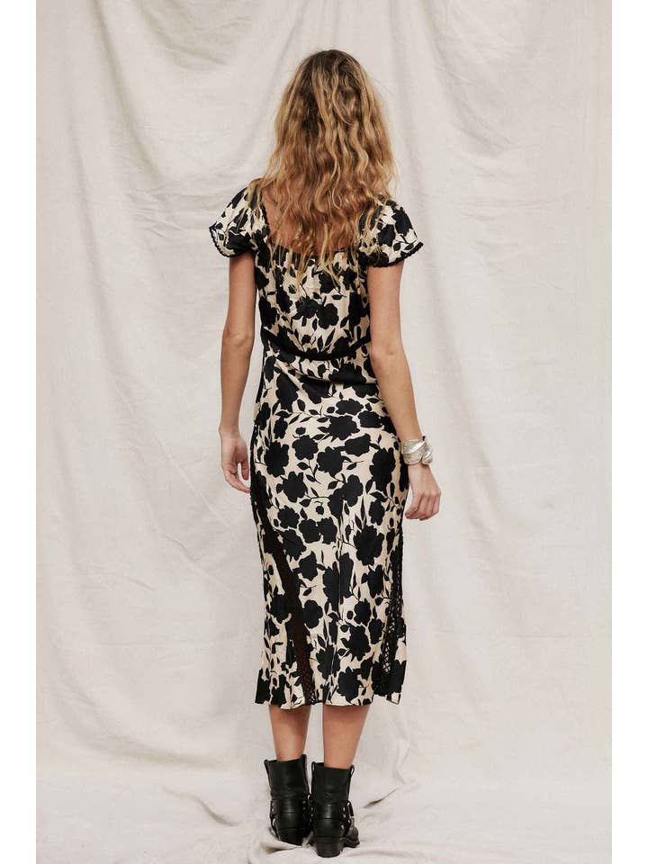 Cameo Winter White Castilla Midi Dress for wholesale on Faire