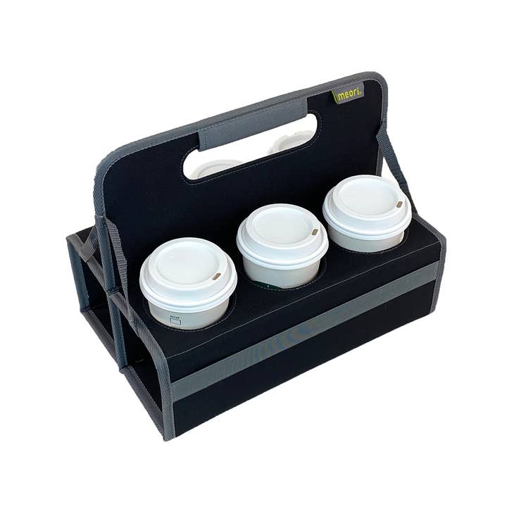 meori Inc - Wholesale Drink Huggers & Koozies - Reusable Drink Carriers, 4 & 6-Cup, Collapsible