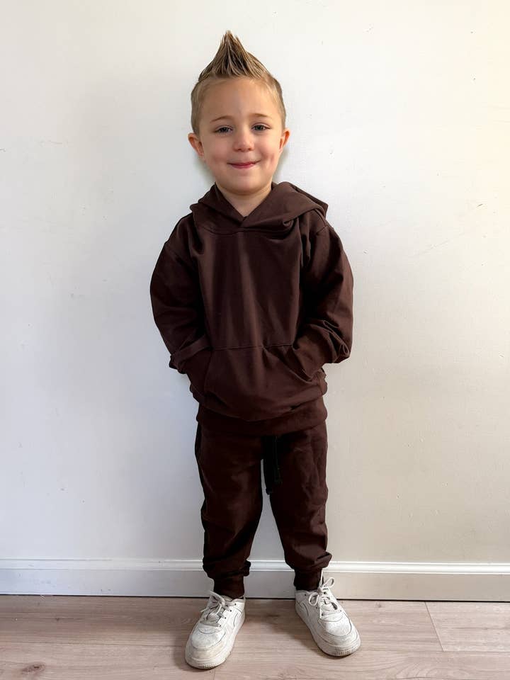 CHOCOLATE • JOGGERS for wholesale by Smiley Daze