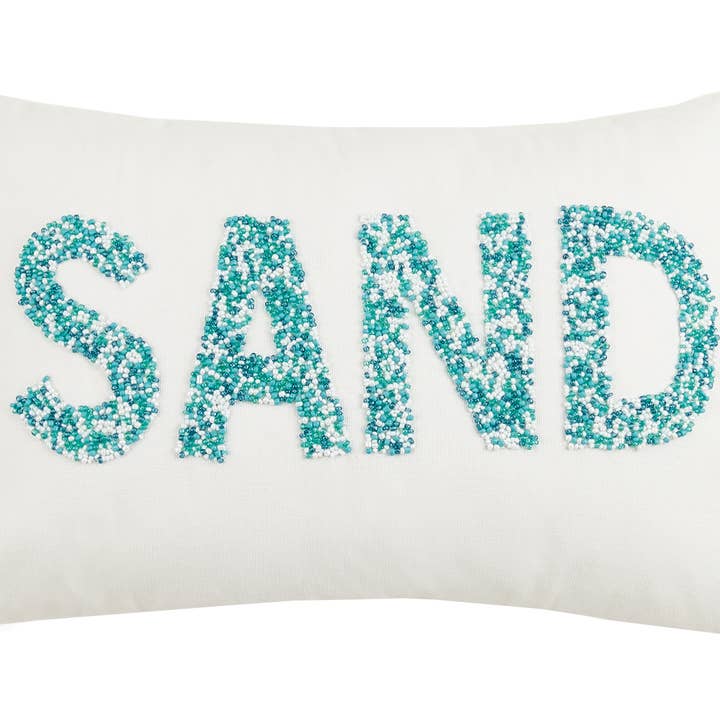 Peking Handicraft - Wholesale Throw/Decorative Pillow - Sand Beaded Pillow2