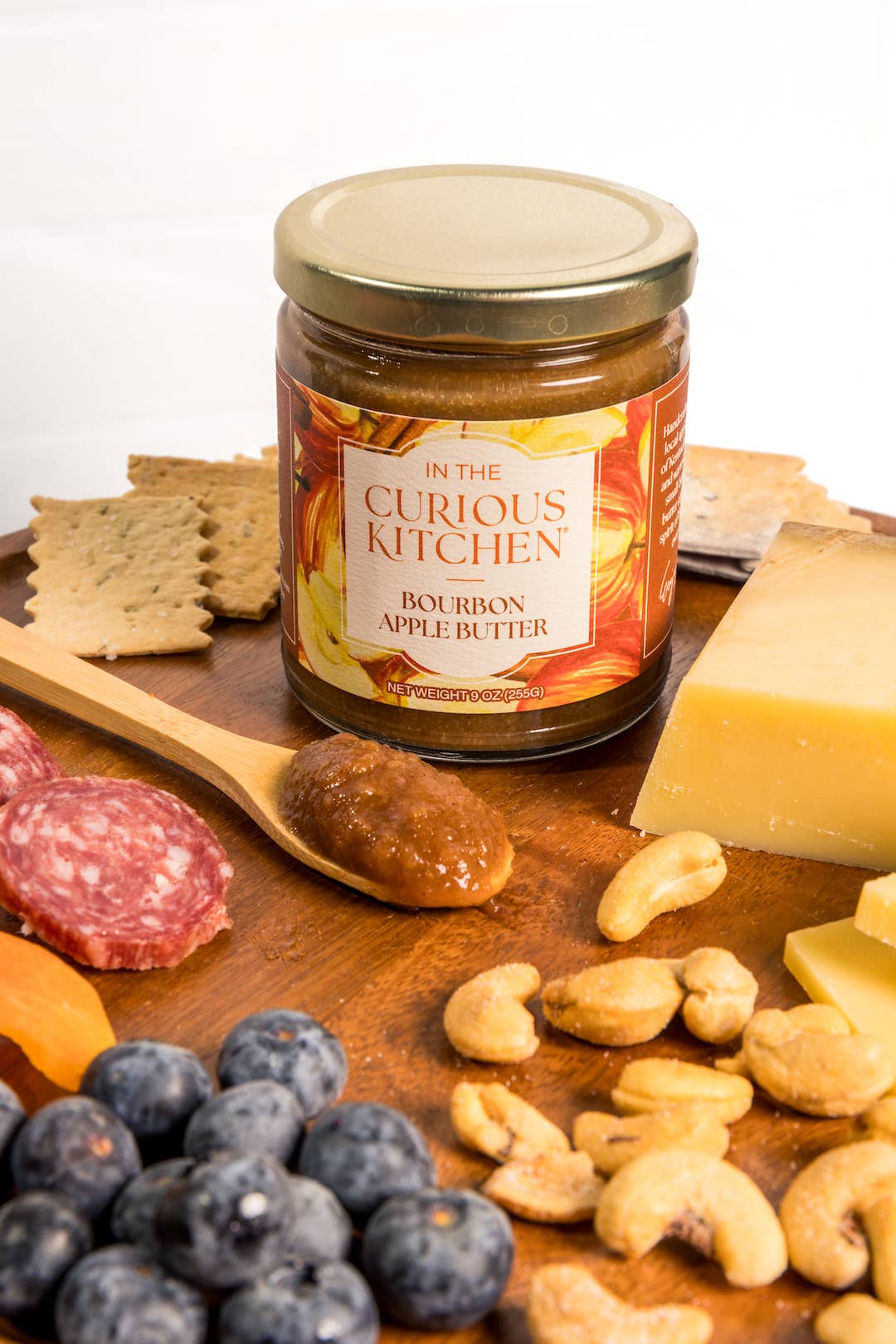 In the Curious Kitchen - Wholesale Jam/Jelly - Apple Bourbon Butter | 9 oz 6