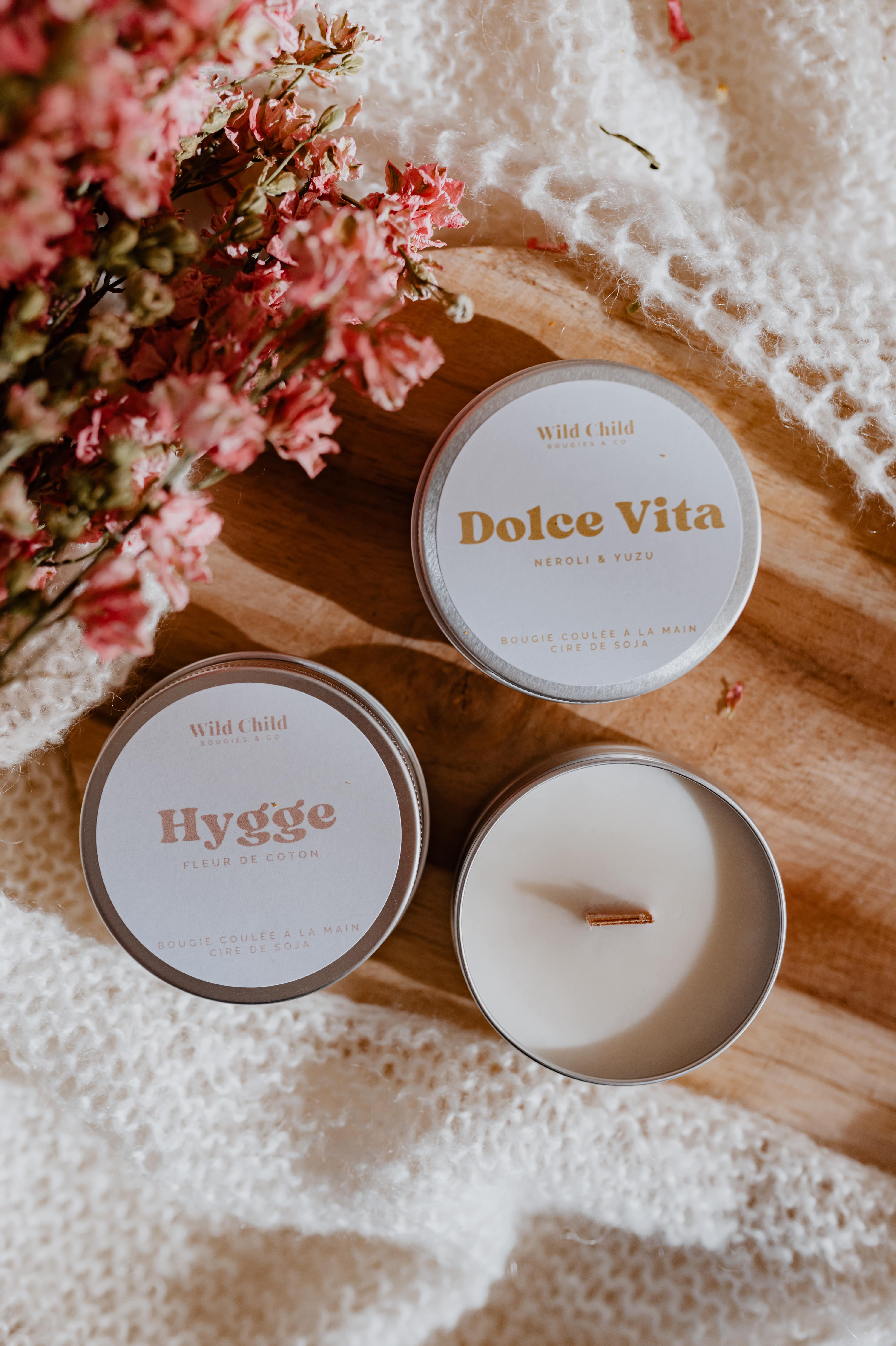 WILD CHILD Bougies & Co - Wholesale Travel Candles - CHERRY BLOSSOM mini candle2