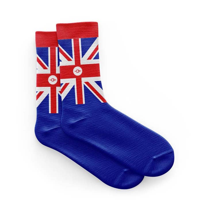 Fat Lad At The Back - Wholesale Socks – Unisex - Union Jack Socks0
