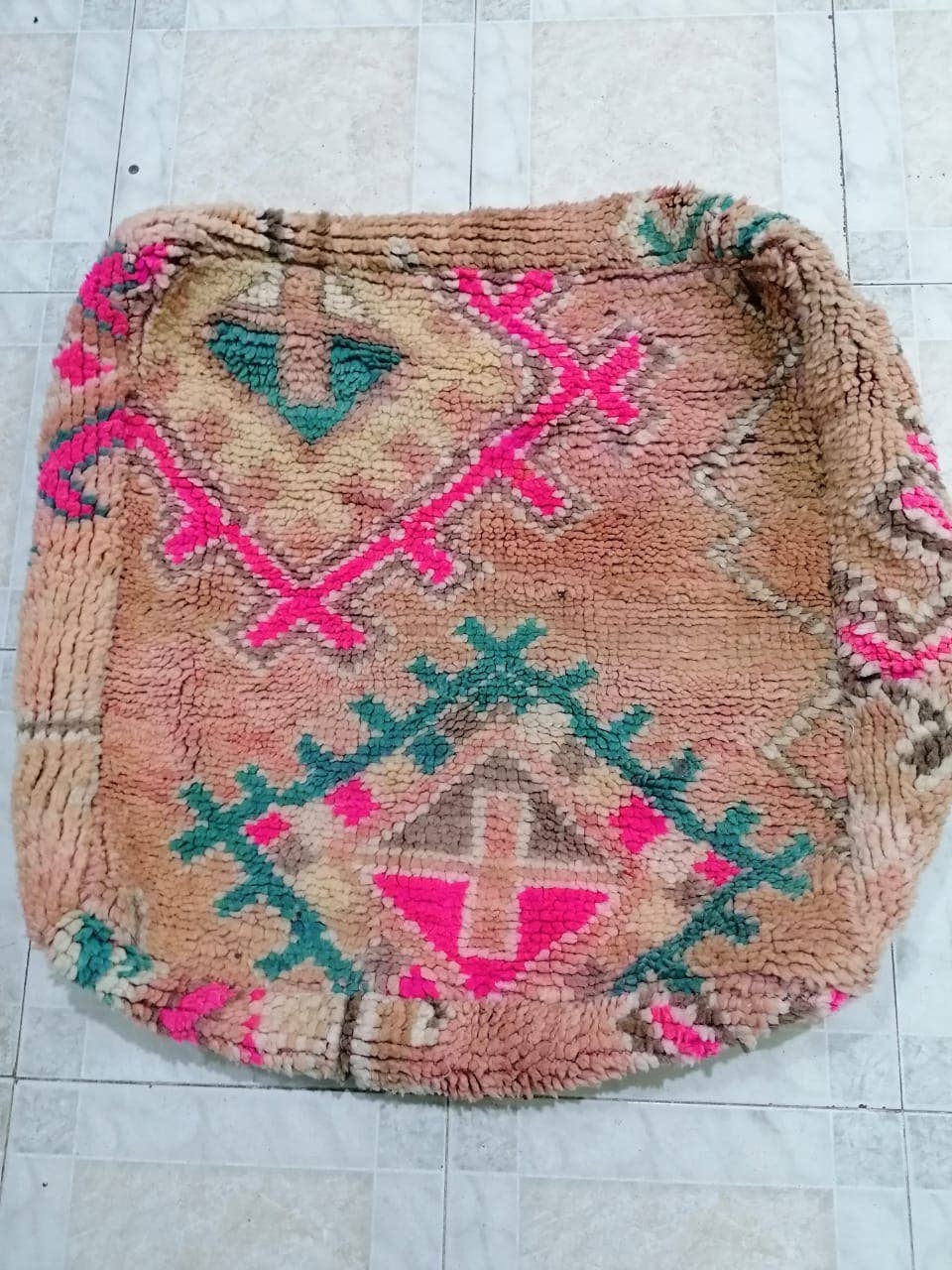 marrakeshop - Vendita all'ingrosso Pouf - Cuscini da pavimento vintage marocchini Boujad Copertura Pouf8