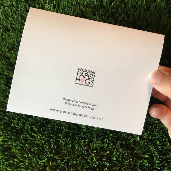 Personal Paper Hugs - Vente Cartes de Saint-Valentin - Carte de voeux rose drôle d'amitié sarcastique pour la Saint-Valentin pour meilleur ami2