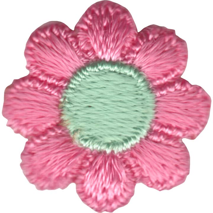 Patch - Daisy Flower - 1 Inch - 16 Color Options for wholesale by Square Deal Recordings & Supplies