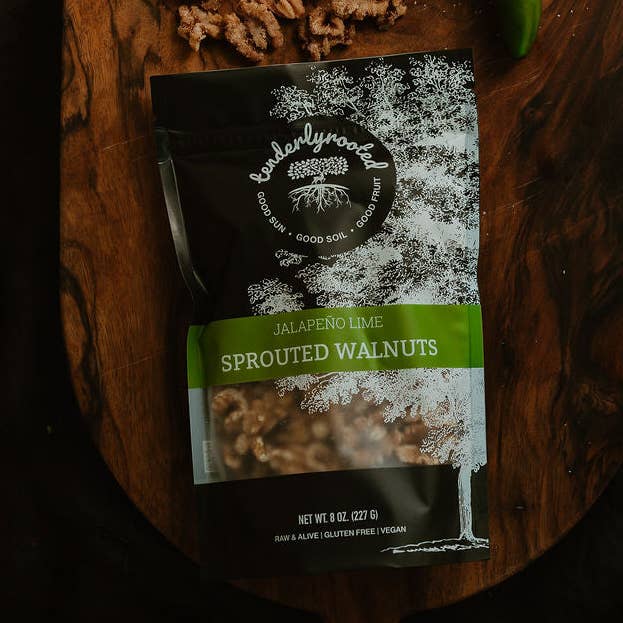 8 oz JalapeƱo Lime Bag for wholesale by Tenderlyrooted