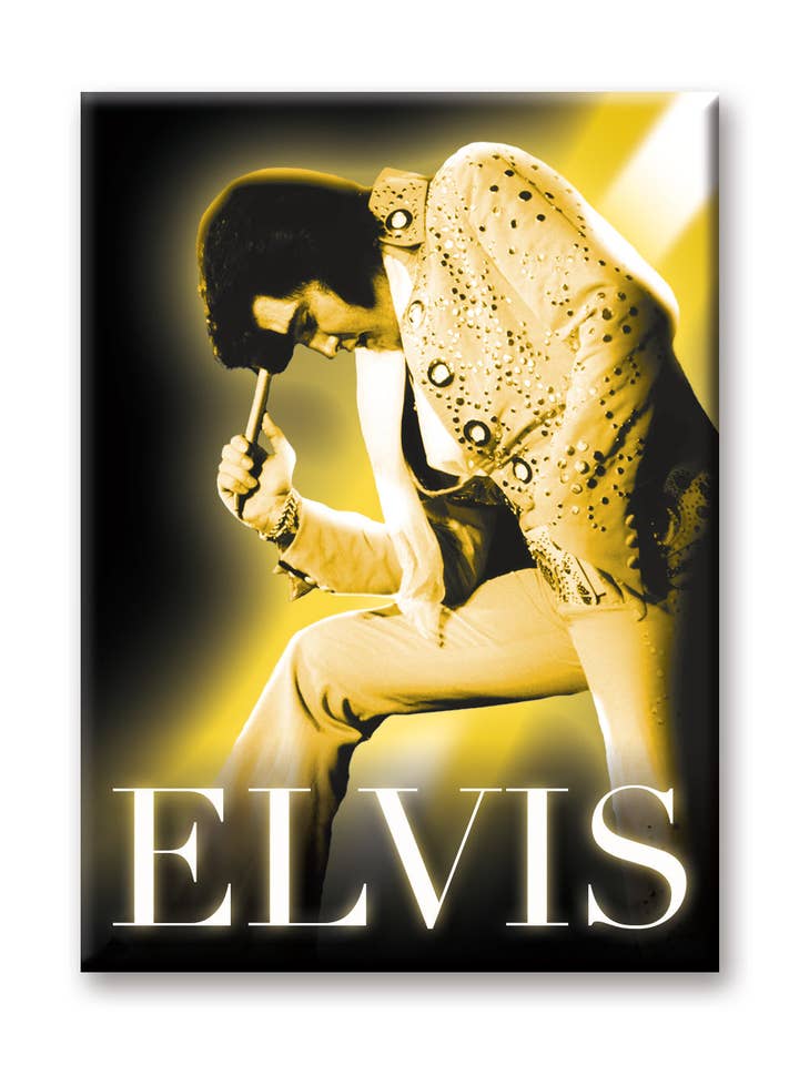 Elvis Presley - Spotlight Flat Magnet (2.5" x 3.5") for wholesale by Great Stuff Novelties (GSN) by NMR Brands