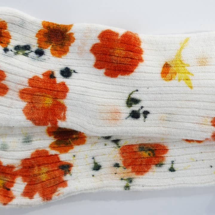 DYE KWEEN - Wholesale Socks - Women's - Flower Power Bamboo Sock14