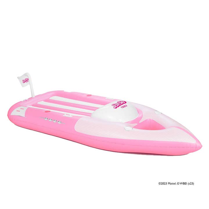 FUNBOY - Wholesale Inflatables - Barbieâ„¢ The Movie x FUNBOY Speed Boat Pool Float