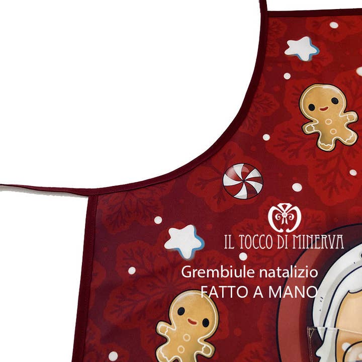 Kerstschort voor volwassenen en kinderen - Handgemaakt voor wholesale door Il Tocco di Minerva