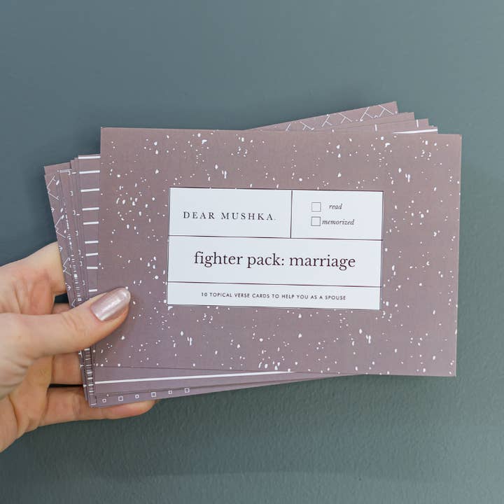 MARRIAGE FIGHTER PACK · PRAYER & SCRIPTURE SET for wholesale by Dear Mushka