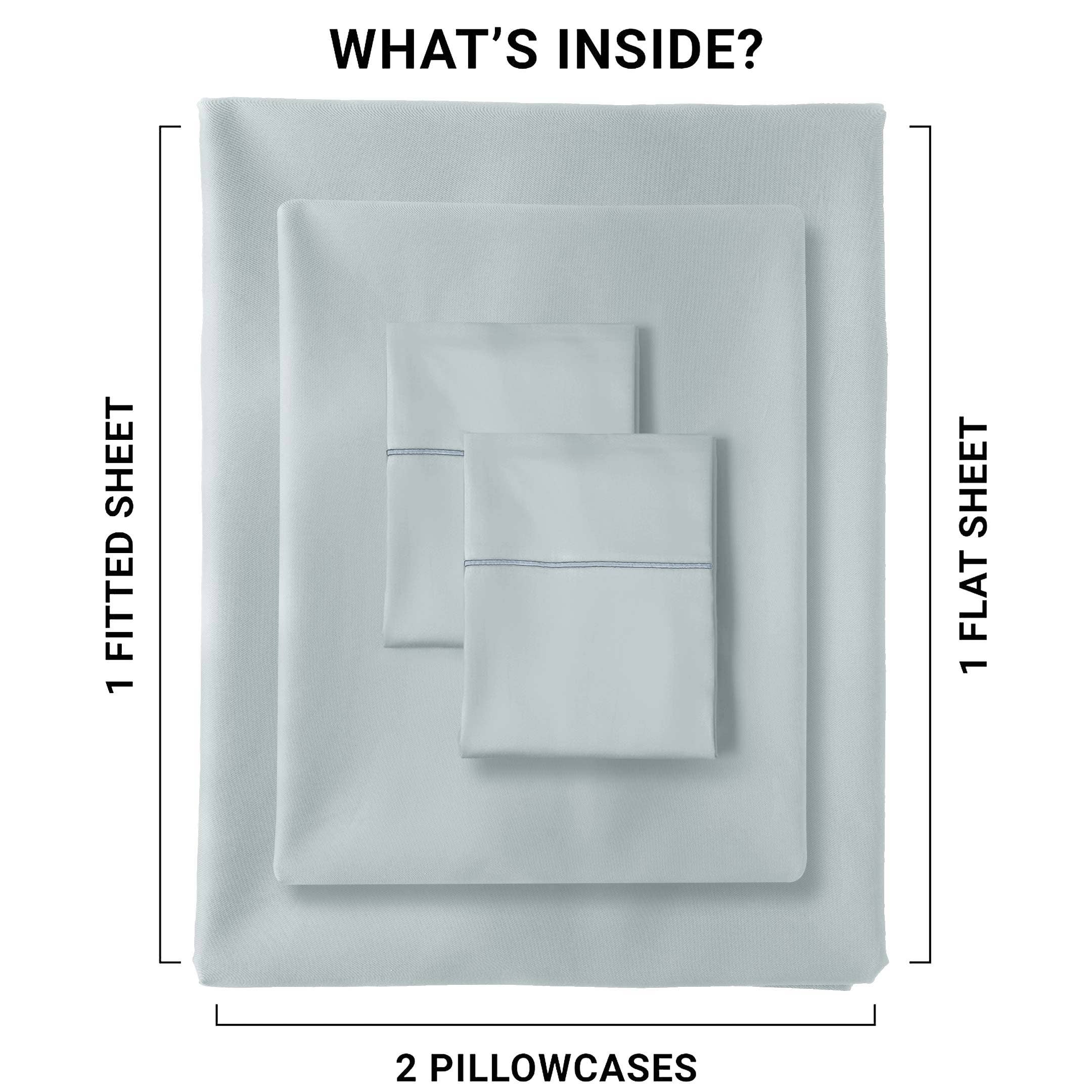 Cottonpassion_US – Conjunto de lençóis por atacado – Jogo de lençol em algodão cetim 400 fios com bordado - 4 peças72