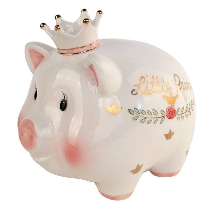 Blue Sky Clayworks - Wholesale Money/Piggy Bank - PRINCESS PIGGY BANK